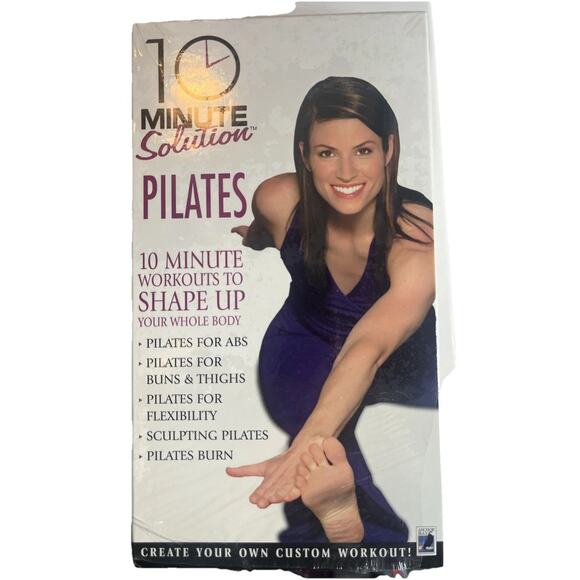 10 Minute Solution: Pilates (VHS, 2004) - Picture 1 of 5